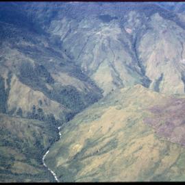 Aerial View of Mountains, Papua New Guinea