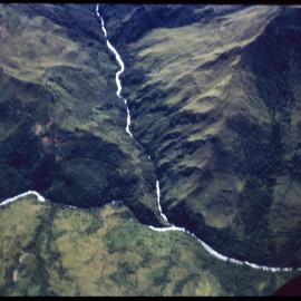 Aerial View of River, Papua New Guinea