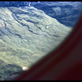 Aerial View of Mountainside, Papua New Guinea