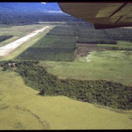 Aerial View of Landing Strip, Papua New Guinea
