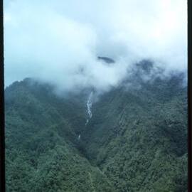 Aerial View of Mountainside, Papua New Guinea