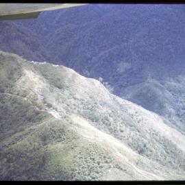 Aerial View of Village on Mountain