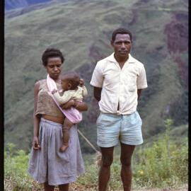 Man and Woman with Child