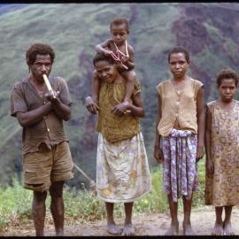 Man and Woman with Three Children