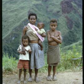 Woman with Three Children
