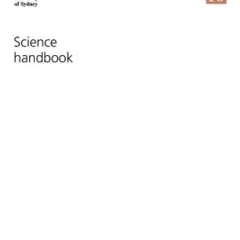 Science Handbook 2010