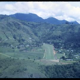 Aerial View Approaching Tapini