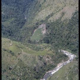 Aerial View of River, Papua New Guinea