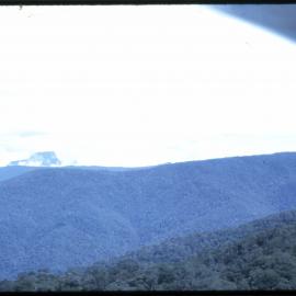 View of Mount Yule from Plane
