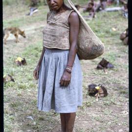 Woman in Papua New Guinea