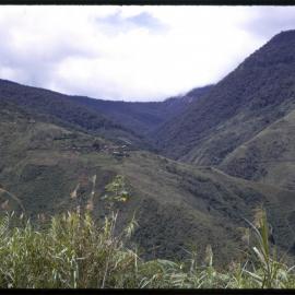 Mountains, with Village in Distance