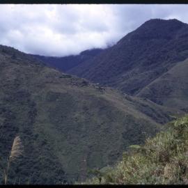 Mountains, with Village in Distance