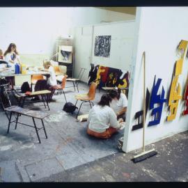 Sydney College of the Arts Students in Workshop