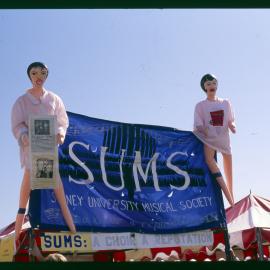 Sydney University Musical Society (SUMS) Stall at Orientation Week