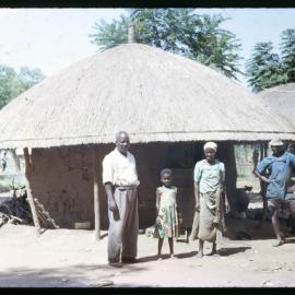 Group in Front of Rondavel