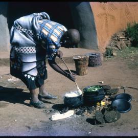 Woman Cooking