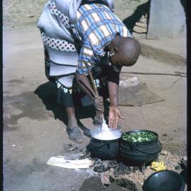 Woman Cooking