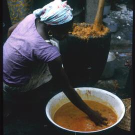 Woman Cooking