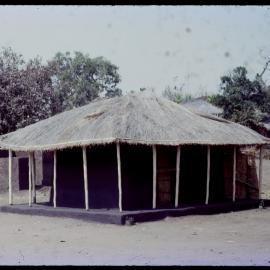 Building with Straw Roof