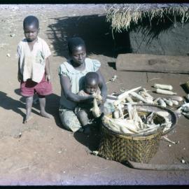 Woman Preparing Food
