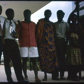 Students at Kwame Nkrumah University of Science and Technology Campus