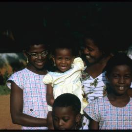 Woman with Four Children