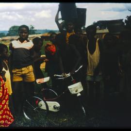 Group of Children with Bike