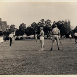 Botany Versus Zoology Hockey Match