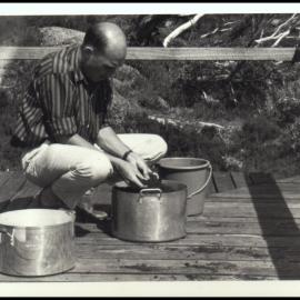 Potting Specimens on Botany Kosciusko Excursion