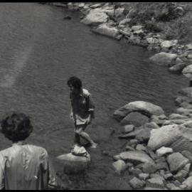 Swimming in Lake Albina