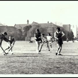 Botany Versus Zoology Hockey Match