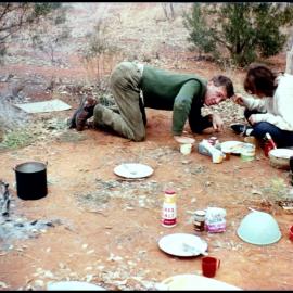 Roger Carolin and Ann Hardwick at Enngonia