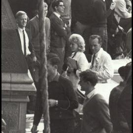 Crowd at a Commemoration Day Procession