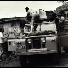 Unpacking Equipment for Botany Excursion to Myall Lakes
