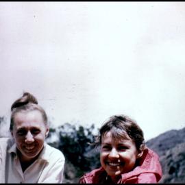 Helen Hewson and Jan Jacobs in New Guinea