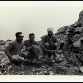 Porters on Mount Wilhelm