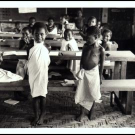 Local Students Modelling their School Uniforms