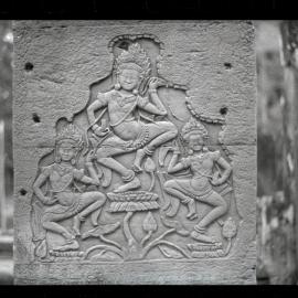 Bas-Relief at the Bayon Temple, Angkor Thom