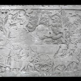 Bas-Relief at the Bayon Temple, Angkor Thom