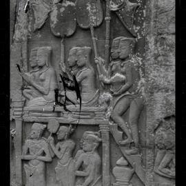 Bas-Relief at the Bayon Temple, Angkor Thom