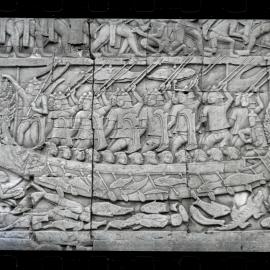 Bas-Relief at the Bayon Temple, Angkor Thom