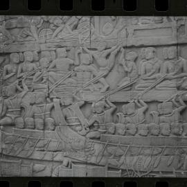Bas-Relief at the Bayon Temple, Angkor Thom