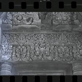Carvings at the Banteay Srei Temple, Angkor