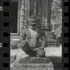 Sculpture at the Banteay Srei Temple, Angkor