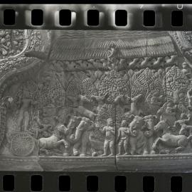 Relief at the Banteay Srei Temple, Angkor