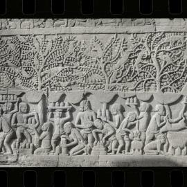 Bas-Relief at the Bayon Temple, Angkor