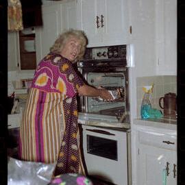Margaret McArthur in Kitchen