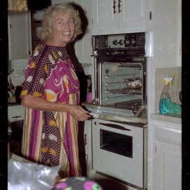 Margaret McArthur in Kitchen