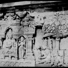 Relief at Borobudur Temple, Central Java
