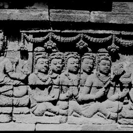 Relief at Borobudur Temple, Central Java